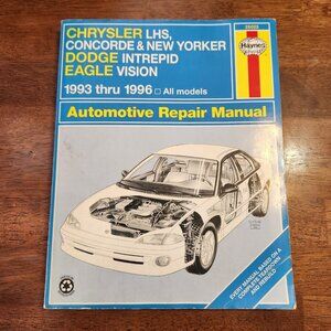 Haynes Manual Chrysler LHS Concorde New Yorker Dodge Intrepid Eagle Vision 25025